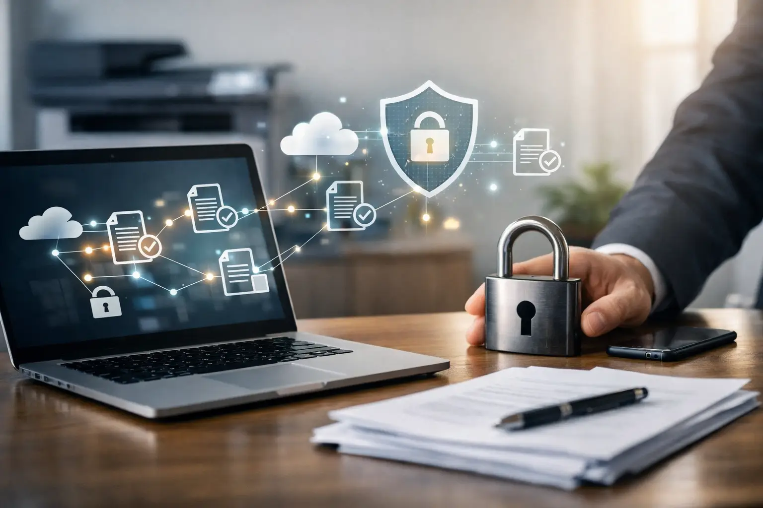 How to Automate Document Workflows Securely